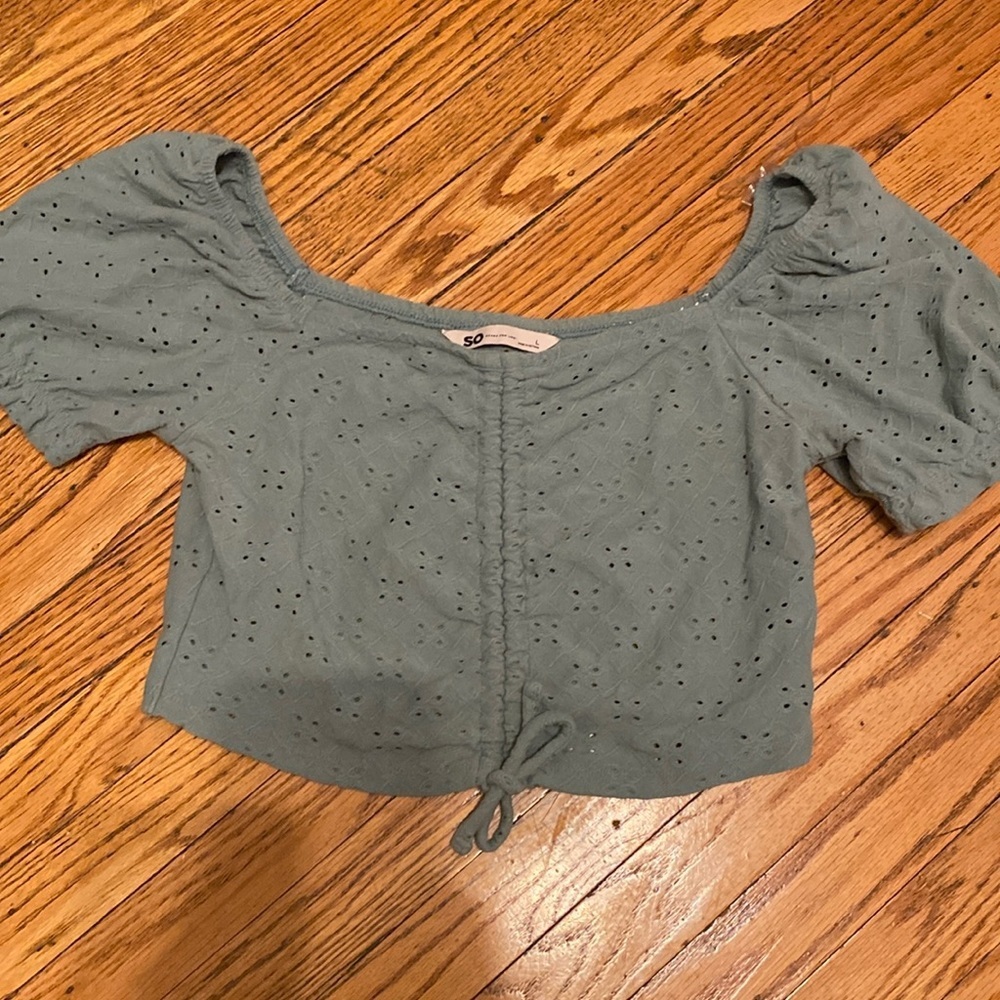 So good for life size large green top